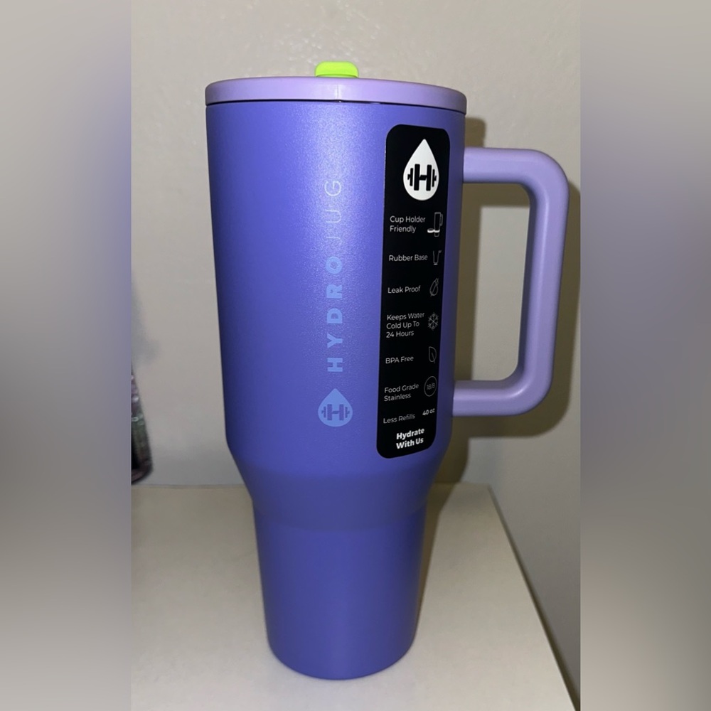 HydroJug 40oz Traveler Tumbler in Lime Rickey